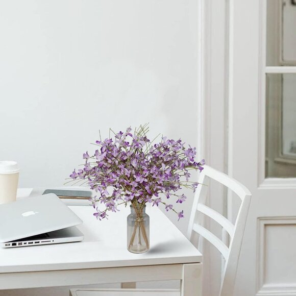 16" 24pcs Rustic Spring Summer Fall Blooming Wild Flowers with Stems for Crafts - Picture 6 of 7